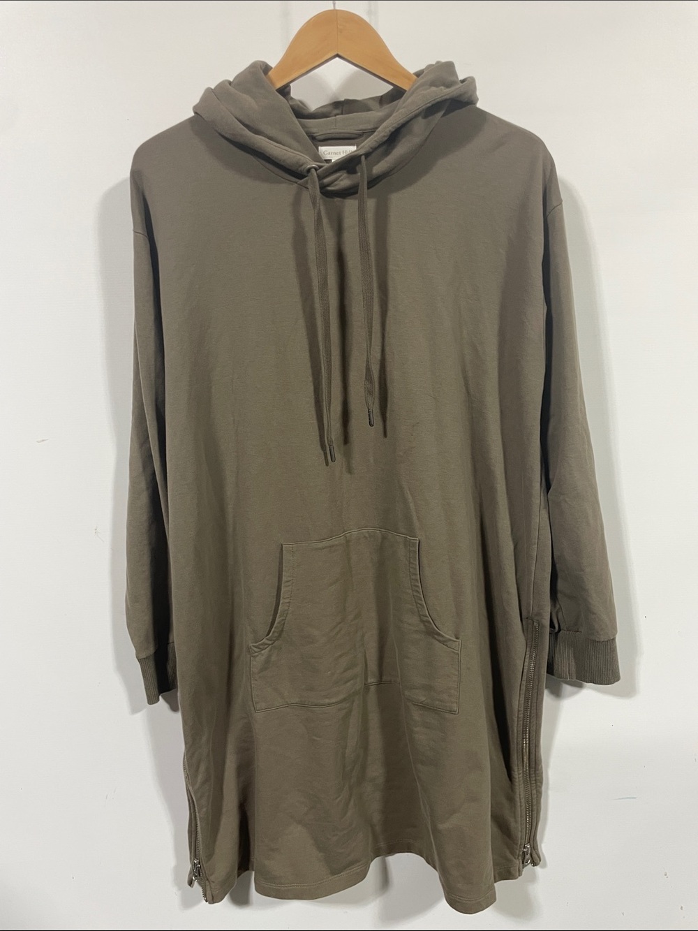 Garnet Hill Brown Hoodie - Women's